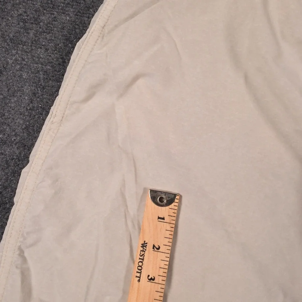 Gramicci Pants Mens M (28x33) Beige Belted Elastic Climbing Nylon USA Made READ